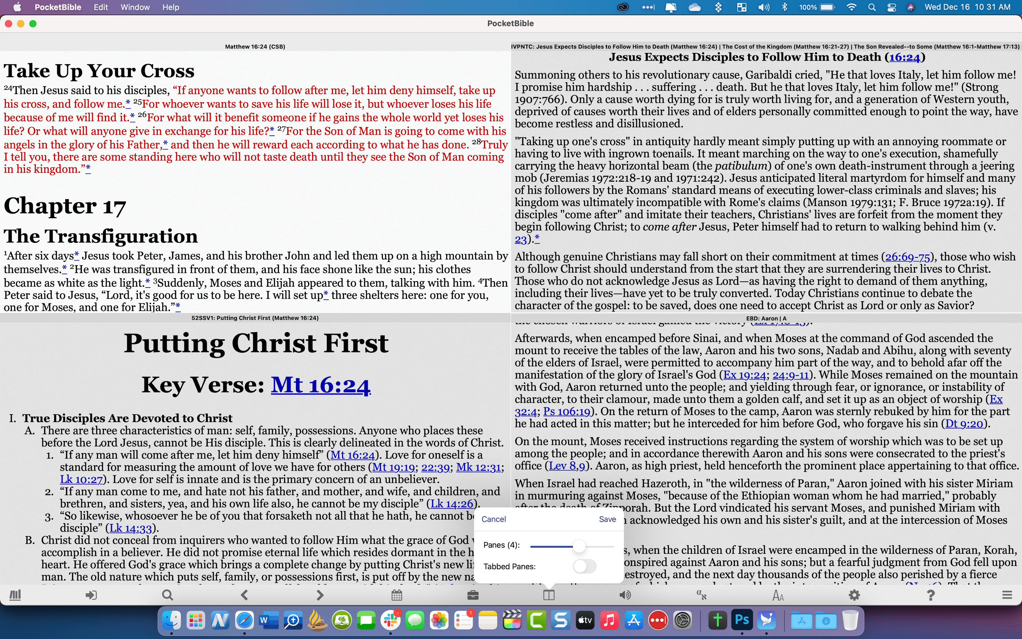 need a free bible study program for my mac pro.