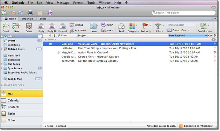 mac outlook for 2011 where pst file